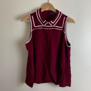 Pixie Modcloth sleeveless top - summer sale